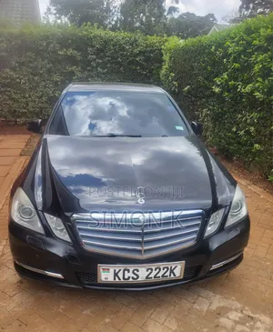 Mercedes-Benz E250 2011 Black
