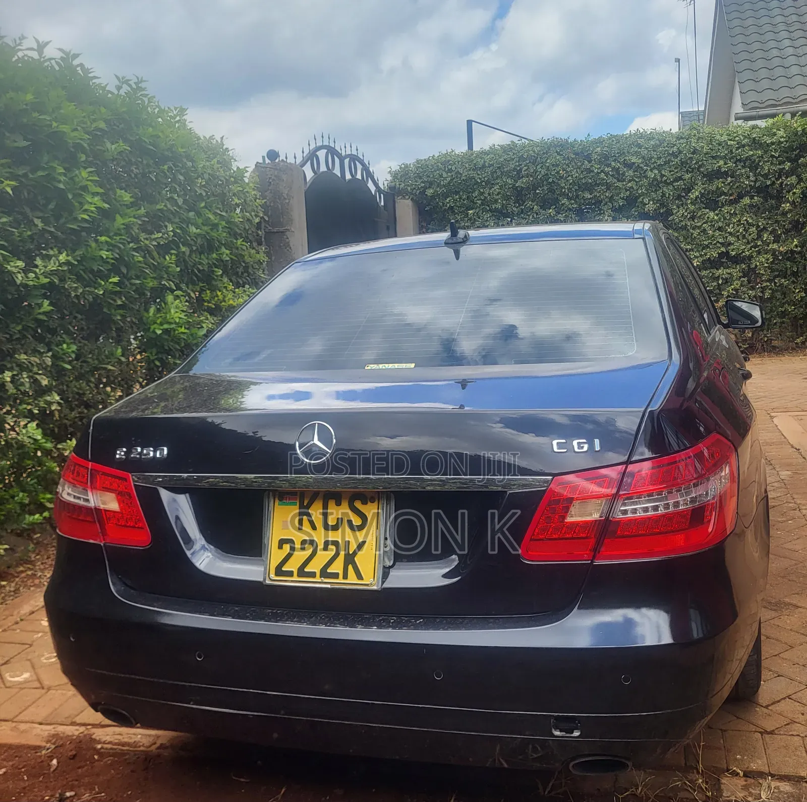 Mercedes-Benz E250 2011 Black