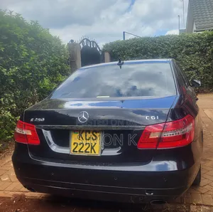 Mercedes-Benz E250 2011 Black