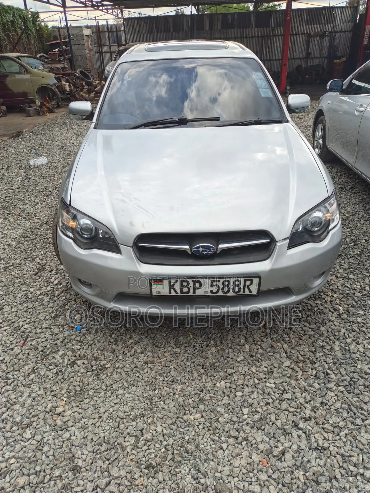 Subaru Legacy Automatic 2004 Silver
