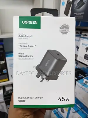 UGREEN 45W Type-C GaN Fast Charger UK – X524 – 65056B