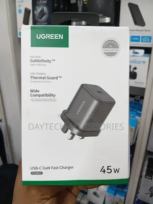 UGREEN 45W Type-C GaN Fast Charger UK – X524 – 65056B