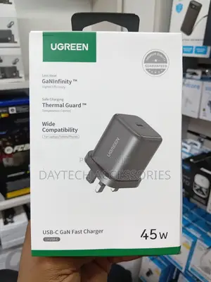Ugreen X524 45W GaN Fast Charger UK USB-C Power Delivery Wall Charger