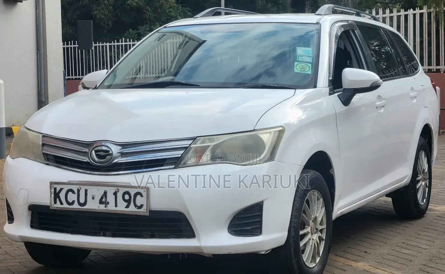 Toyota Corolla Fielder 1.5 Petrol FWD 2013 Pearl