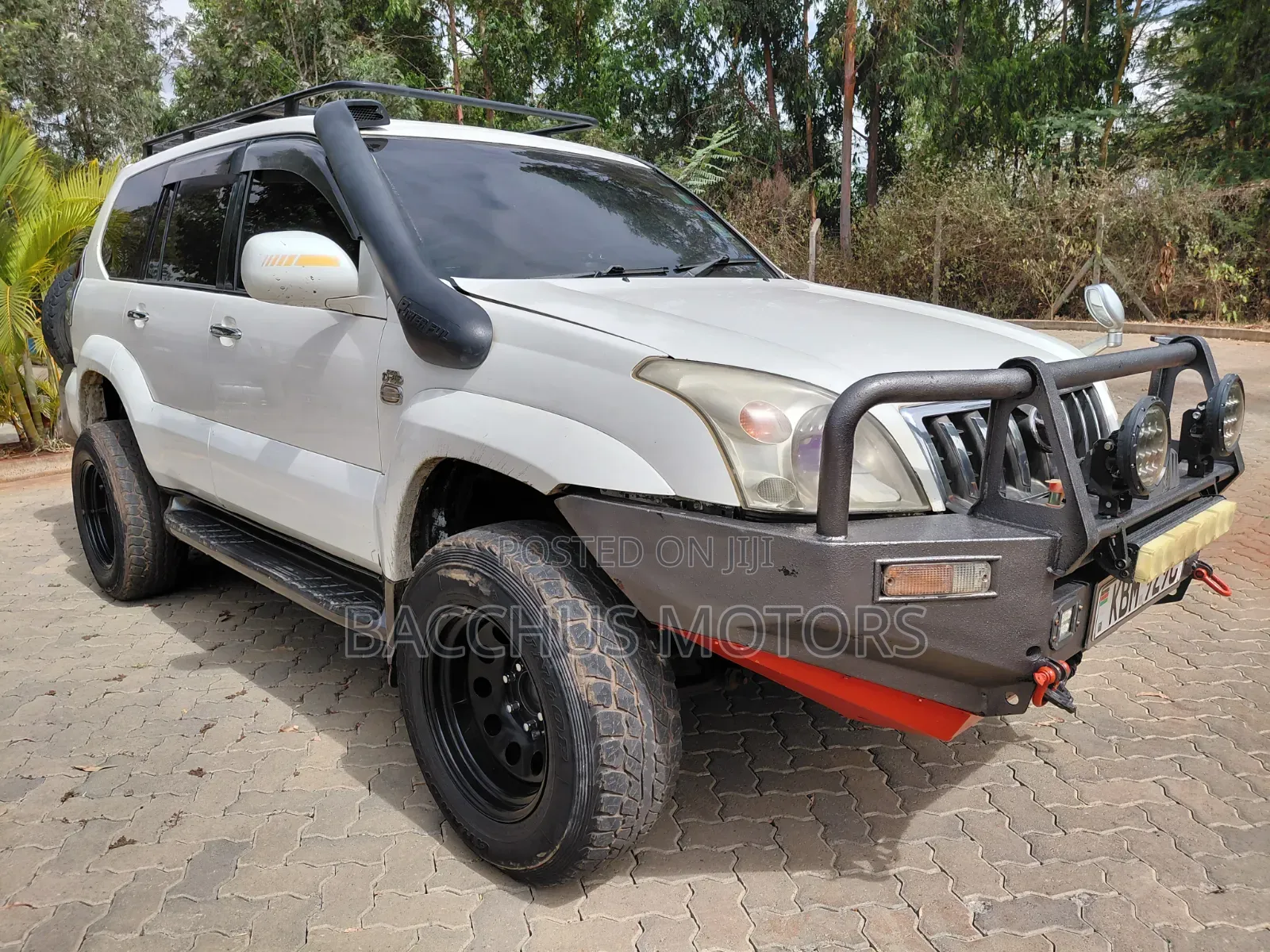 Toyota Land Cruiser Prado 3.0 D-4D 2003 White