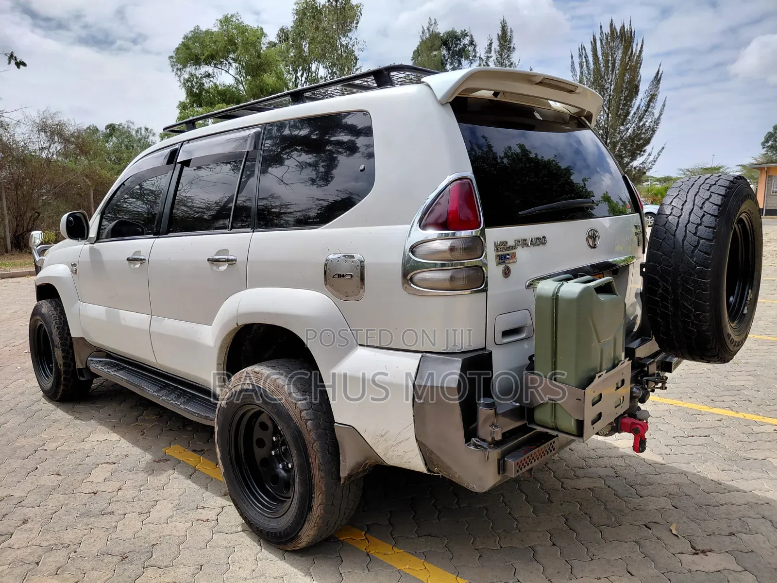 Toyota Land Cruiser Prado 3.0 D-4D 2003 White