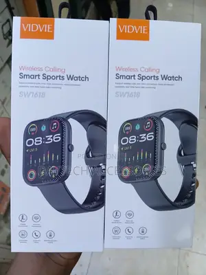 Vidvie SW1618 Wireless-Calling Smart Sports Watch 1.85-Inch Display.
