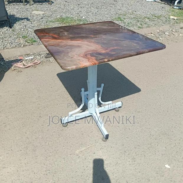 Exopy Restaurant Square Table - main view
