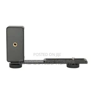 Straight Aluminum Cold Shoe Bracket 1/4-20 Screw Hot Shoe Mount