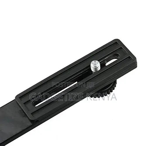 Straight Aluminum Cold Shoe Bracket 1/4-20 Screw Hot Shoe Mount