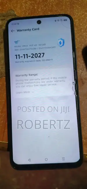 Infinix Hot 60i 128 GB Black