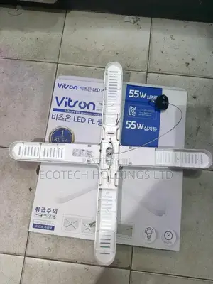 600 by 600 55wts Modern Fan Light