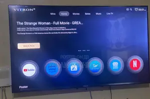 Vitron 43" Inches TV QLED TV Smart Android Digital Full HD TV, Netflix