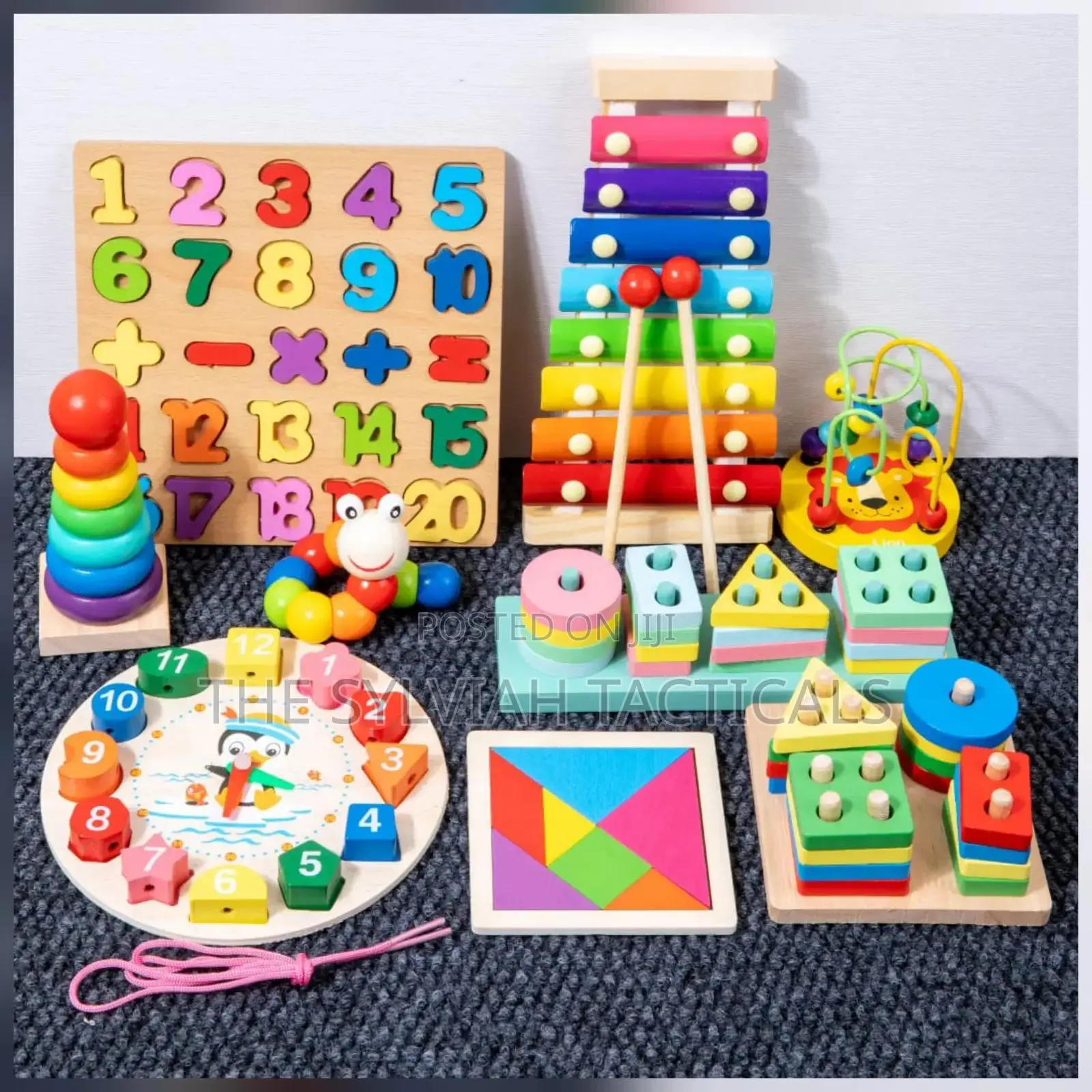 *Montessori 8 Set Toys*