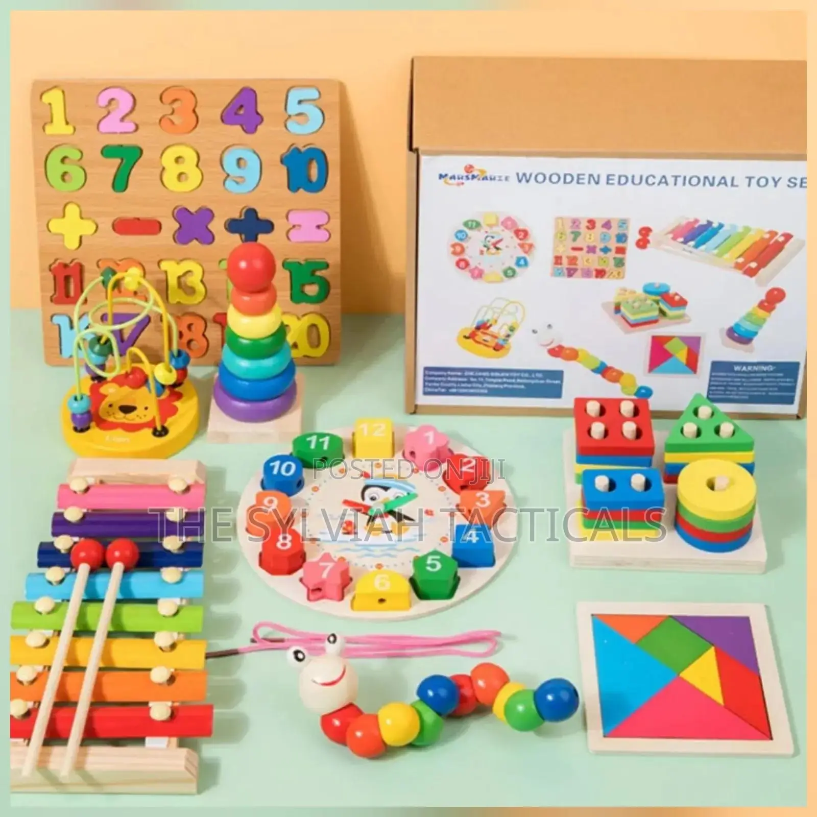 *Montessori 8 Set Toys*