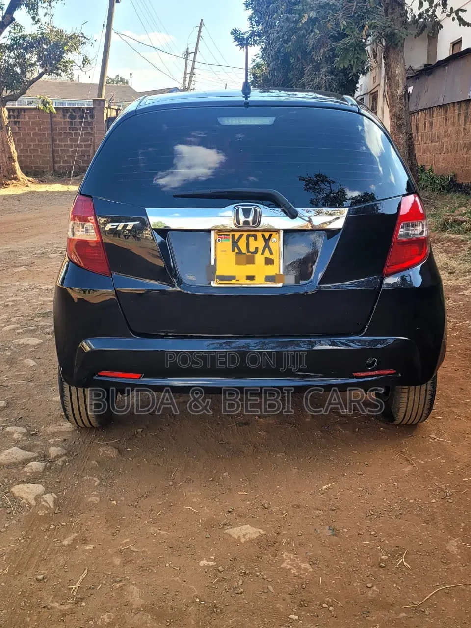 Honda Fit 2012 Black