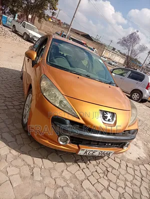 Peugeot 207 2012 Orange