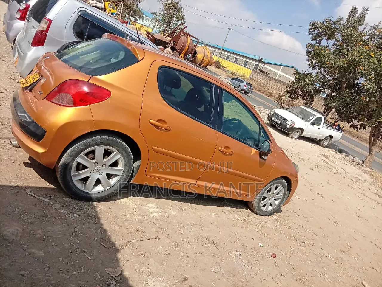 Peugeot 207 2012 Orange