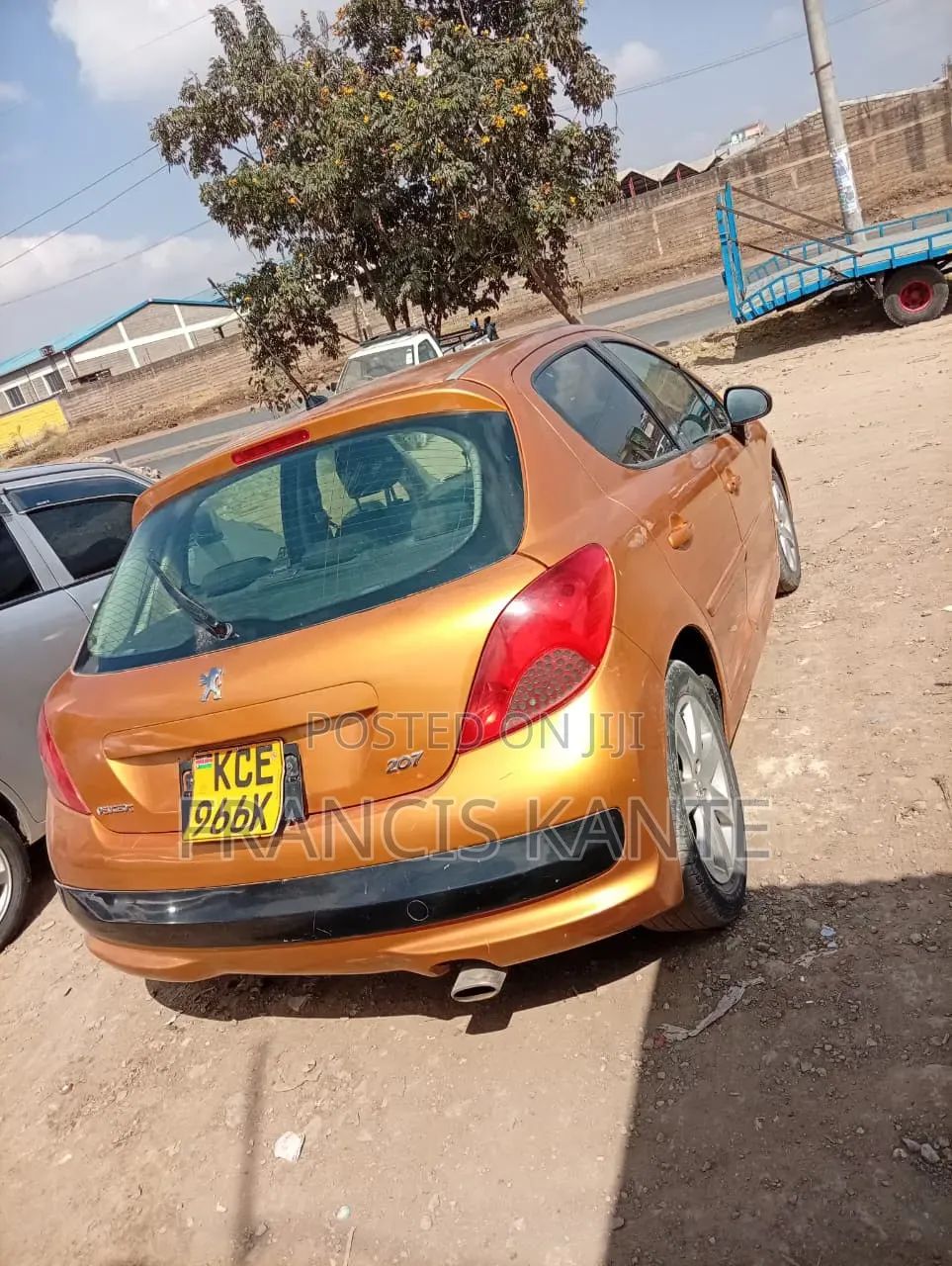 Peugeot 207 2012 Orange