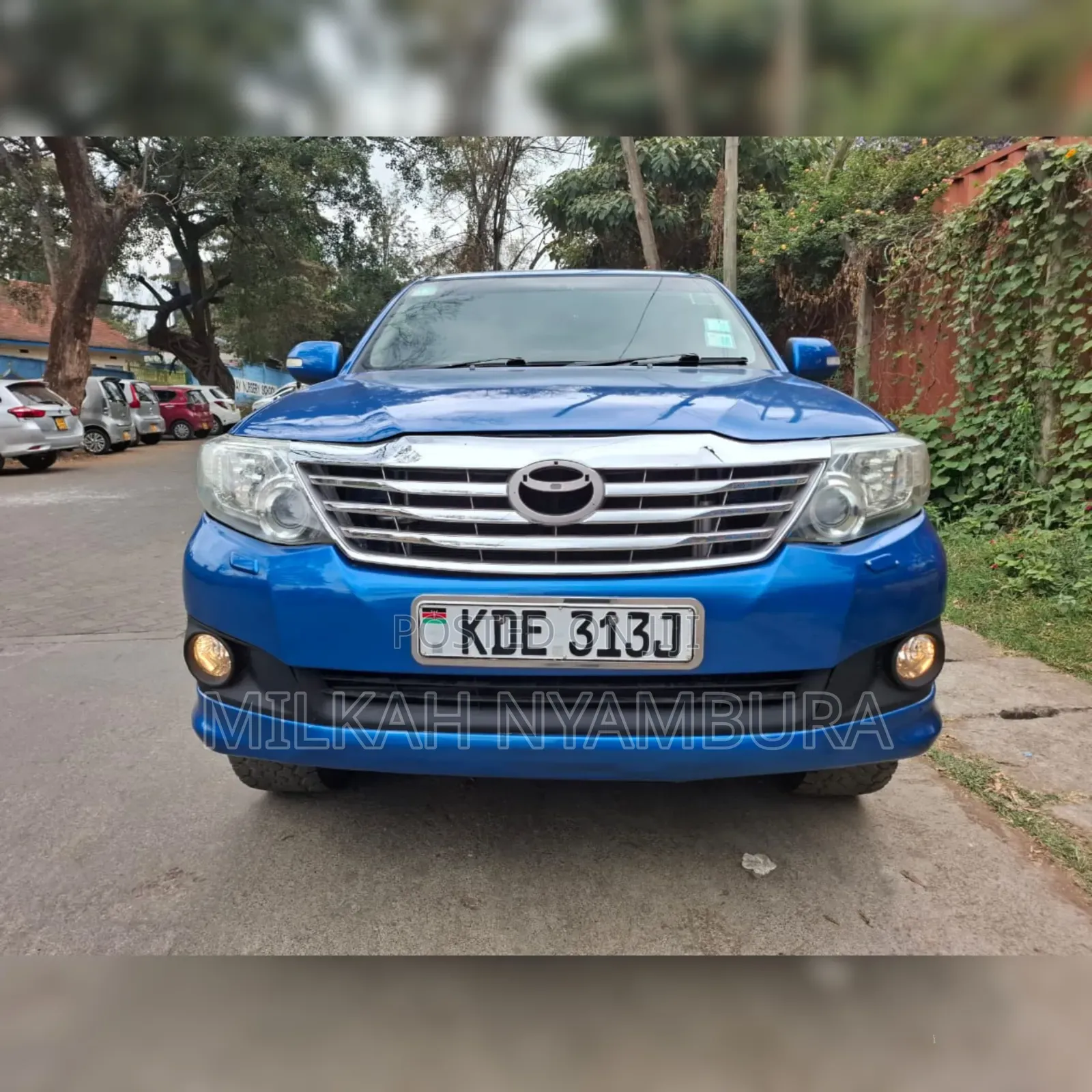 Toyota Fortuner 2012 Blue