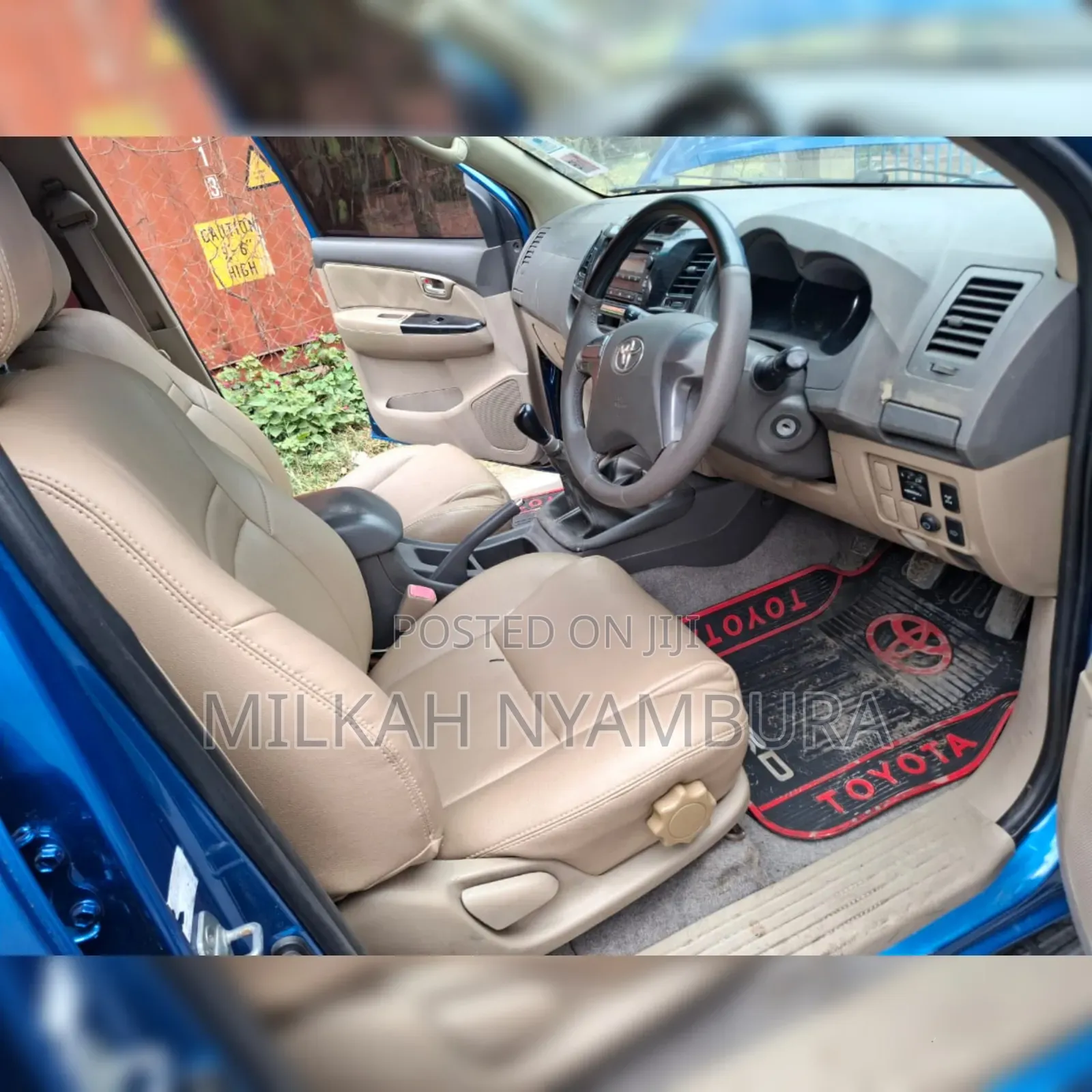 Toyota Fortuner 2012 Blue