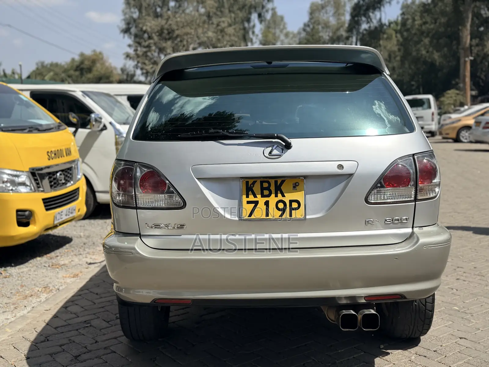 Toyota Harrier 2002 Silver
