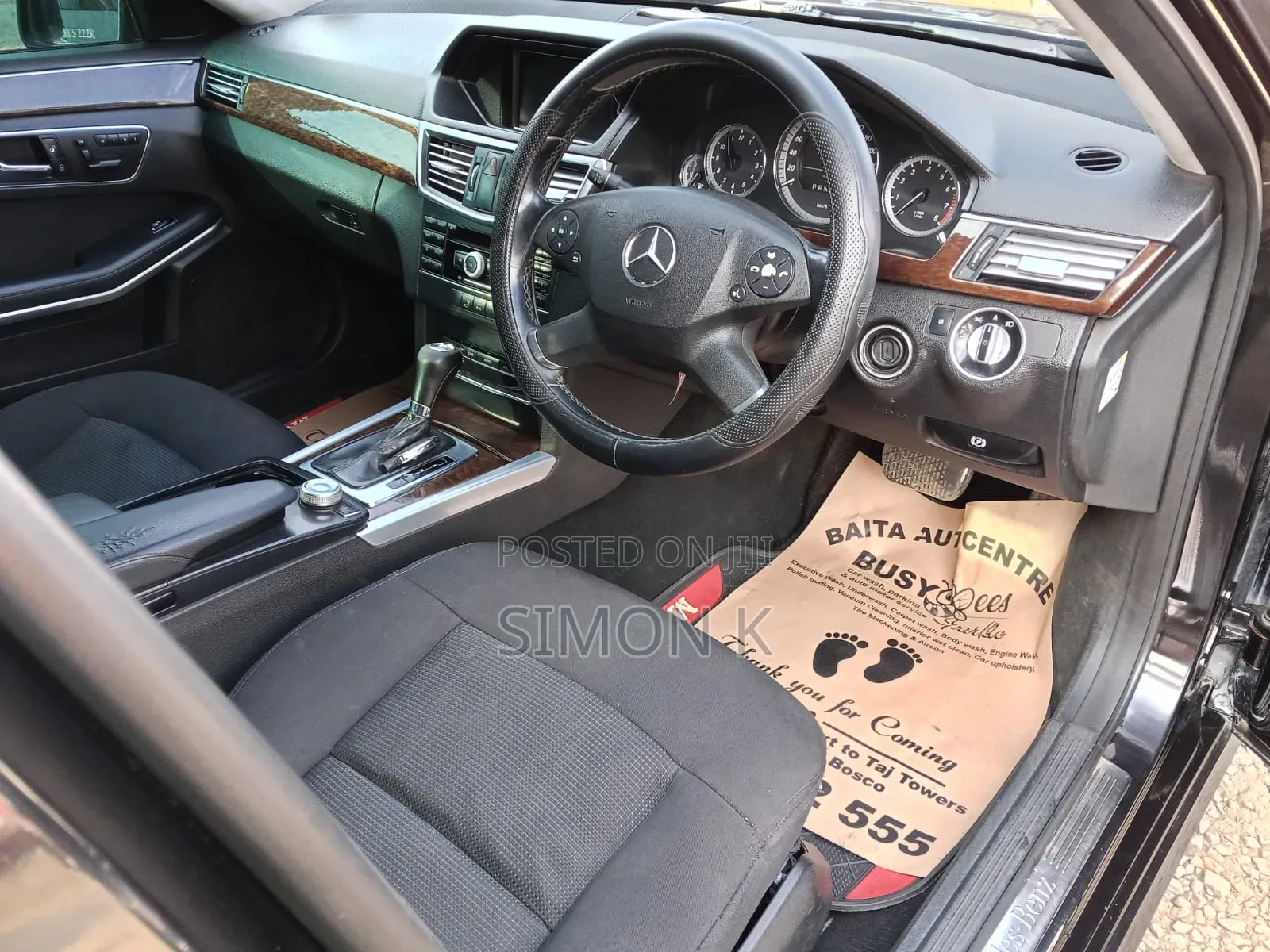 Mercedes-Benz E250 2011 Black