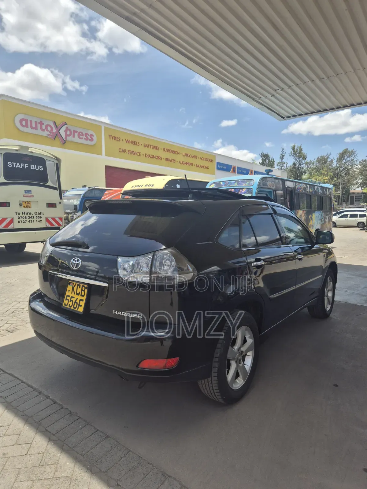Toyota Harrier 240G 2009 Black