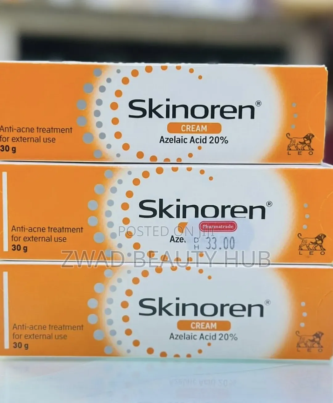 Skinoren Cream 20% Azelaic Acid – Acne Blemish Treatment | 30g