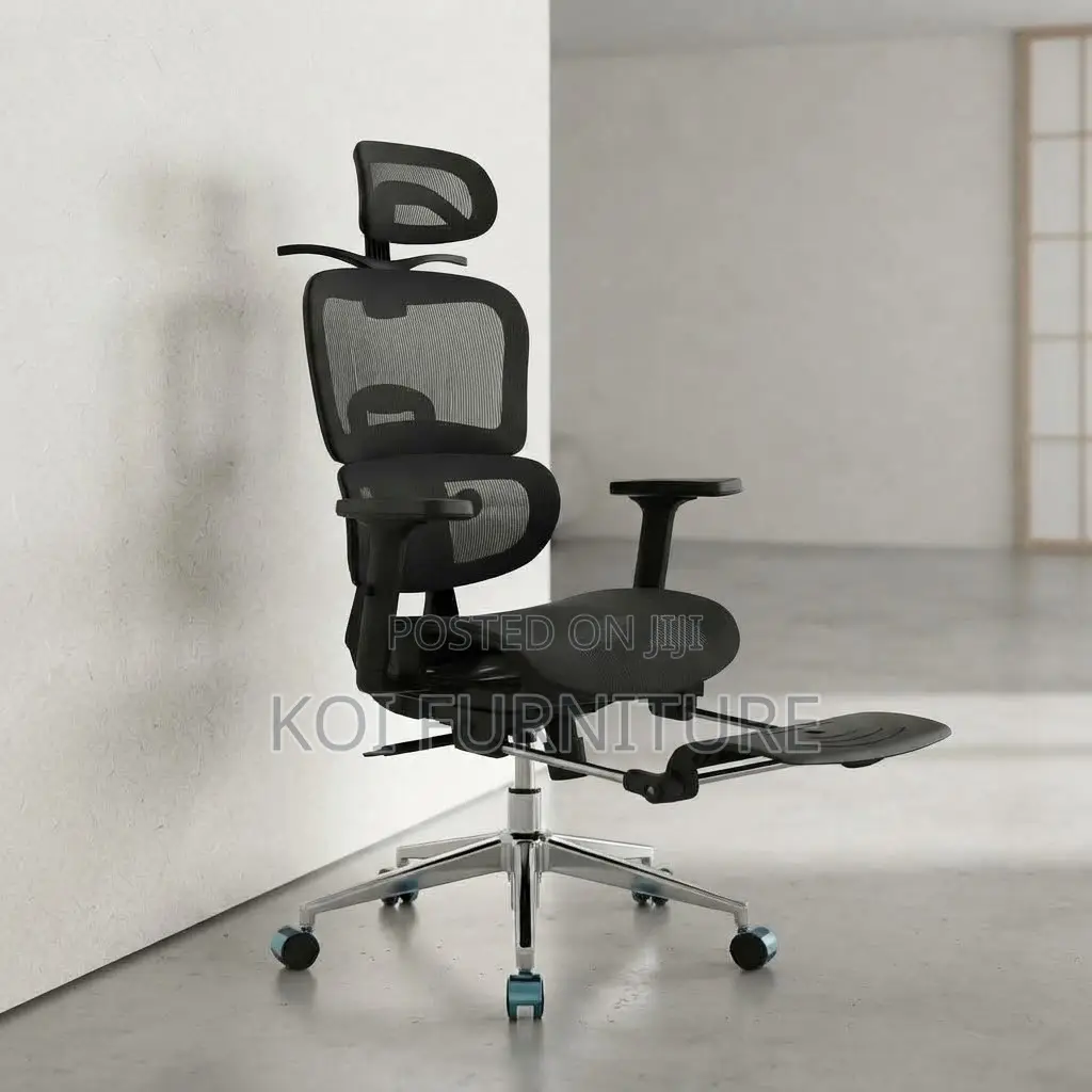 Office Chairs; Modern Executive Orthopedic Fabric Reclining Chairs