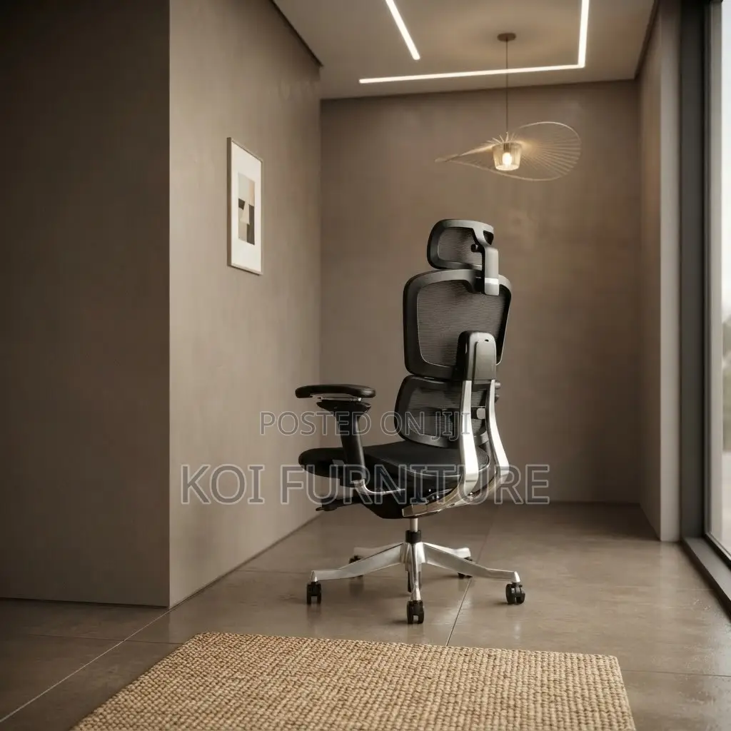 Office Chairs; Modern Executive Orthopedic Fabric Reclining Chairs