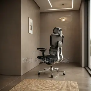 Office Chairs; Modern Executive Orthopedic Fabric Reclining Chairs