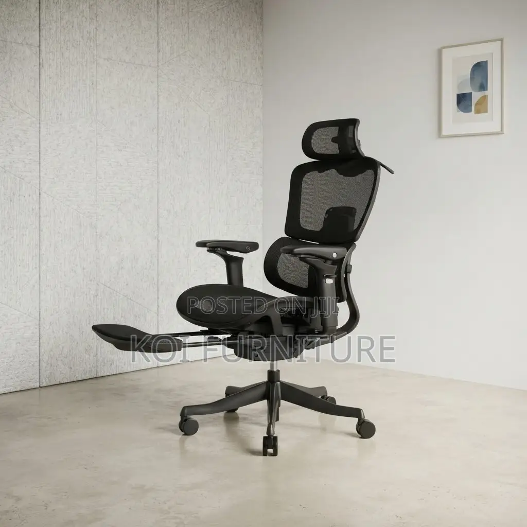 Office Chairs; Modern Executive Orthopedic Fabric Reclining Chairs