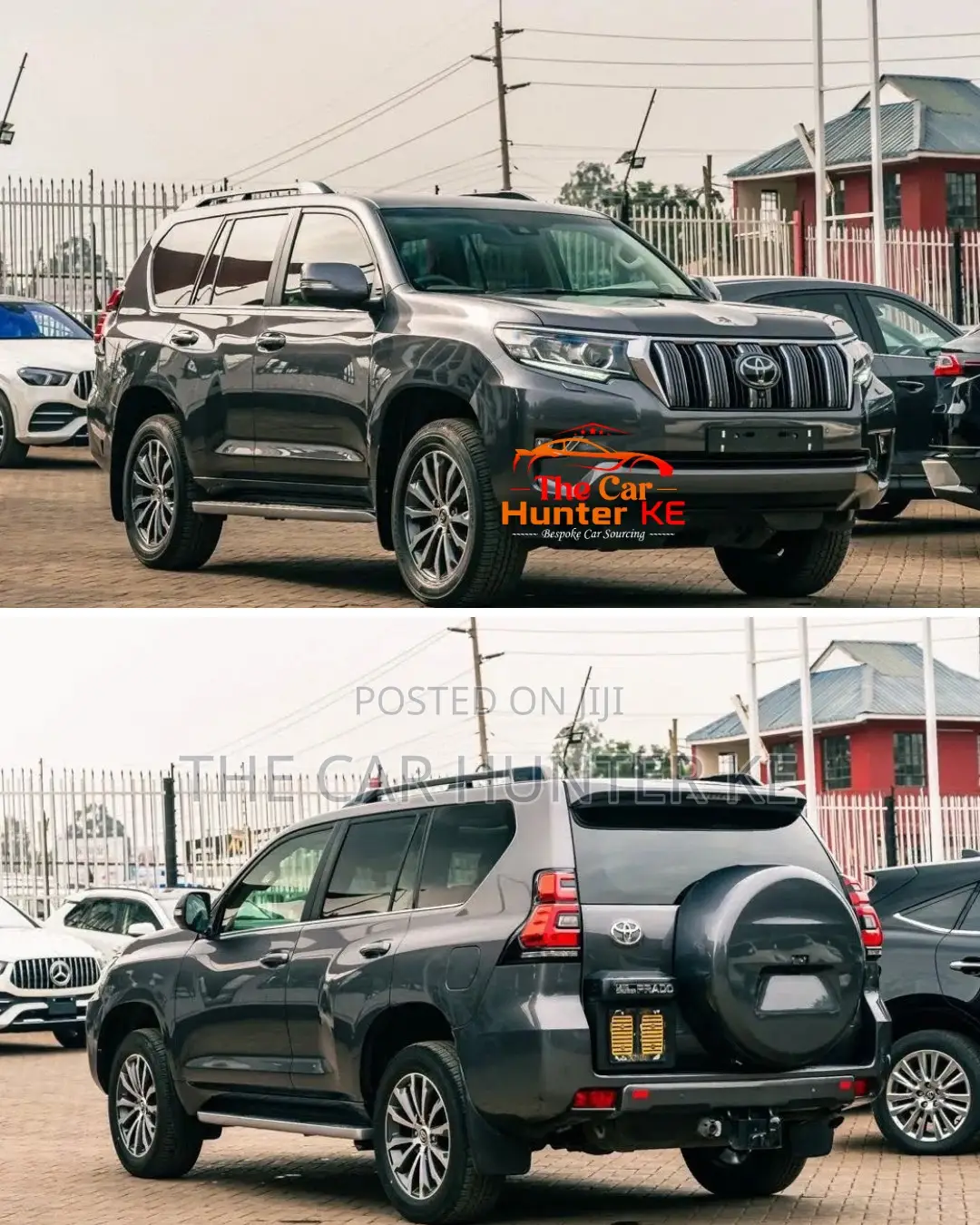 Toyota Land Cruiser Prado 2021 Gray