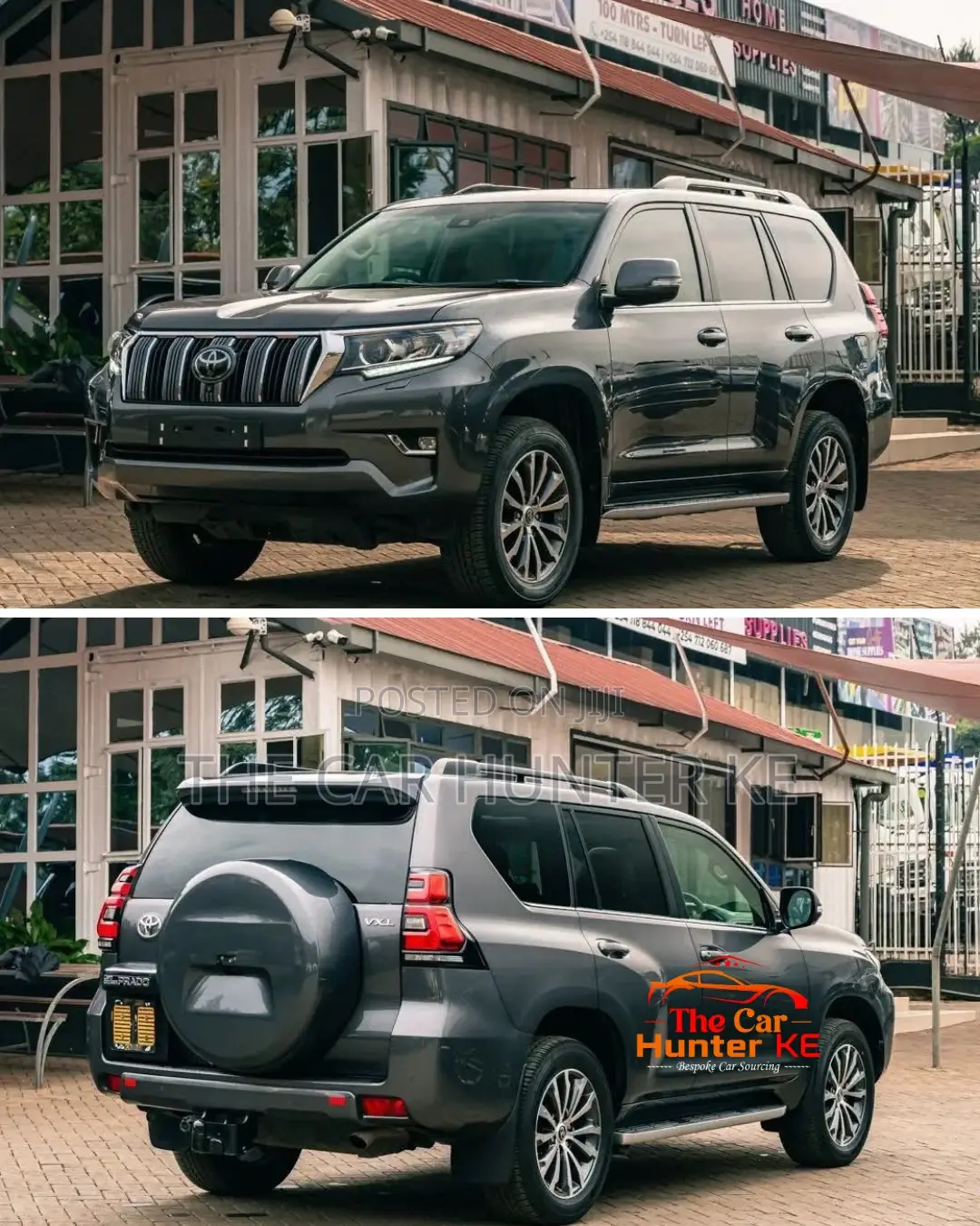 Toyota Land Cruiser Prado 2021 Gray