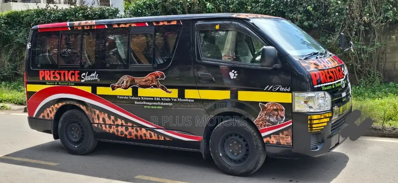 Toyota HiAce 2018 Black