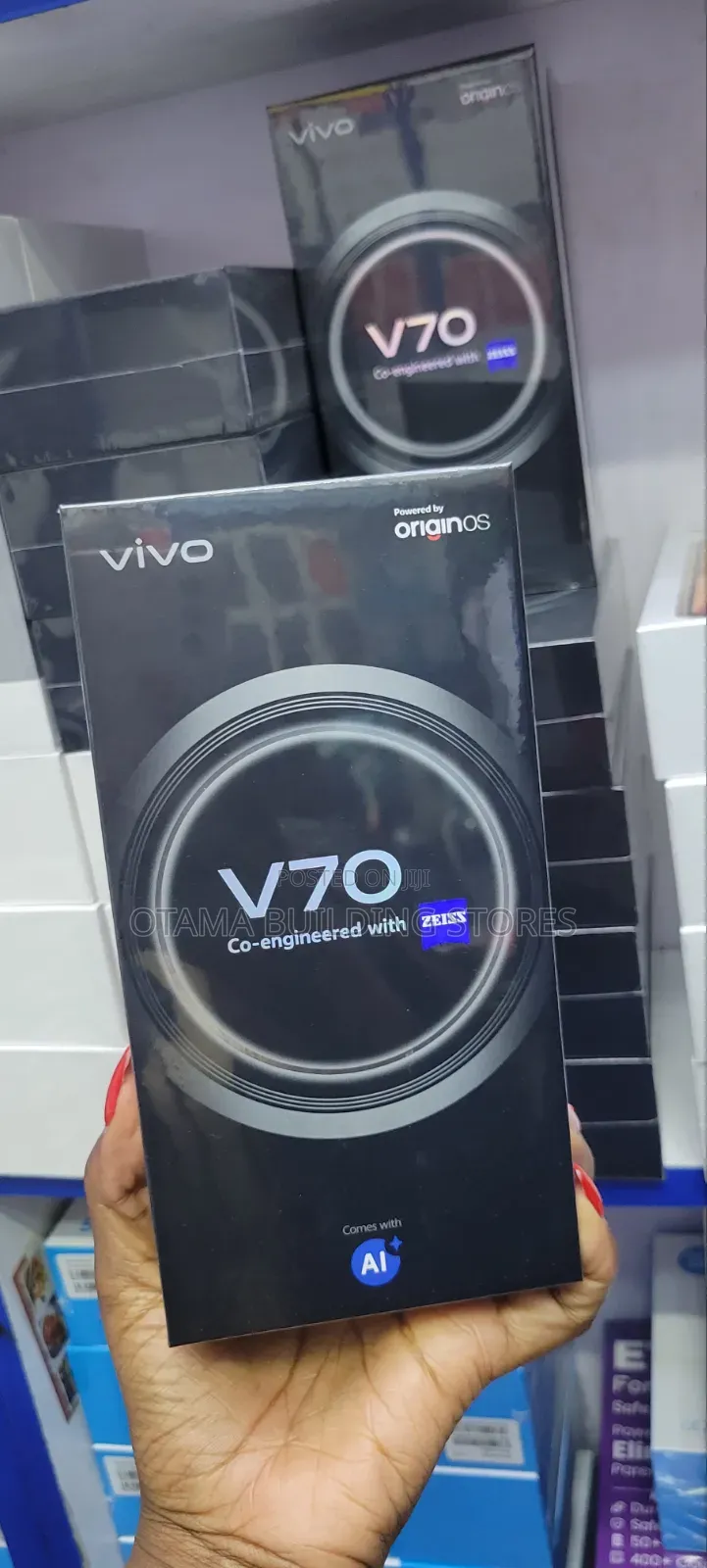 New Vivo V70 256 GB Black