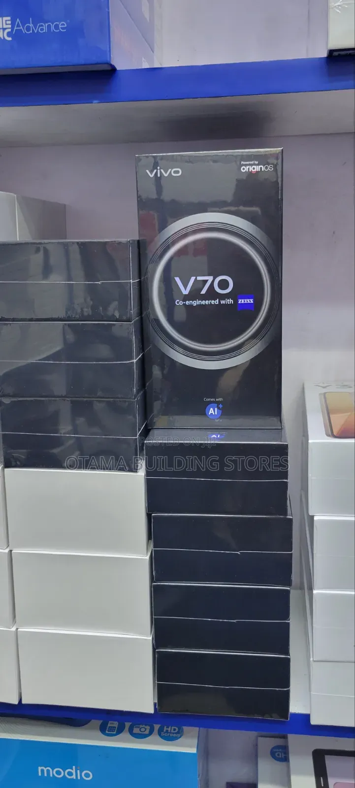 New Vivo V70 256 GB Black