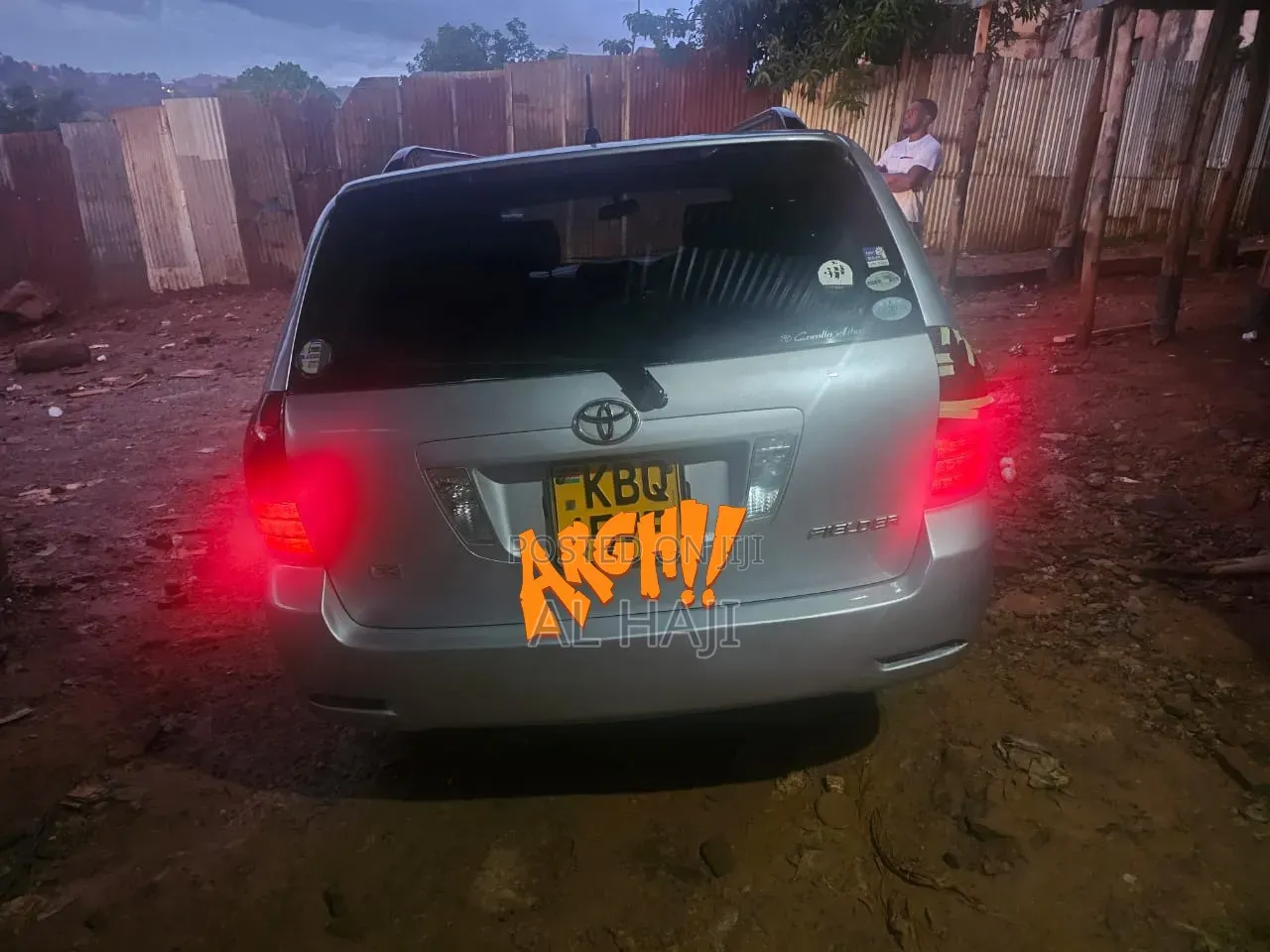 Toyota Corolla Fielder 2008 Silver