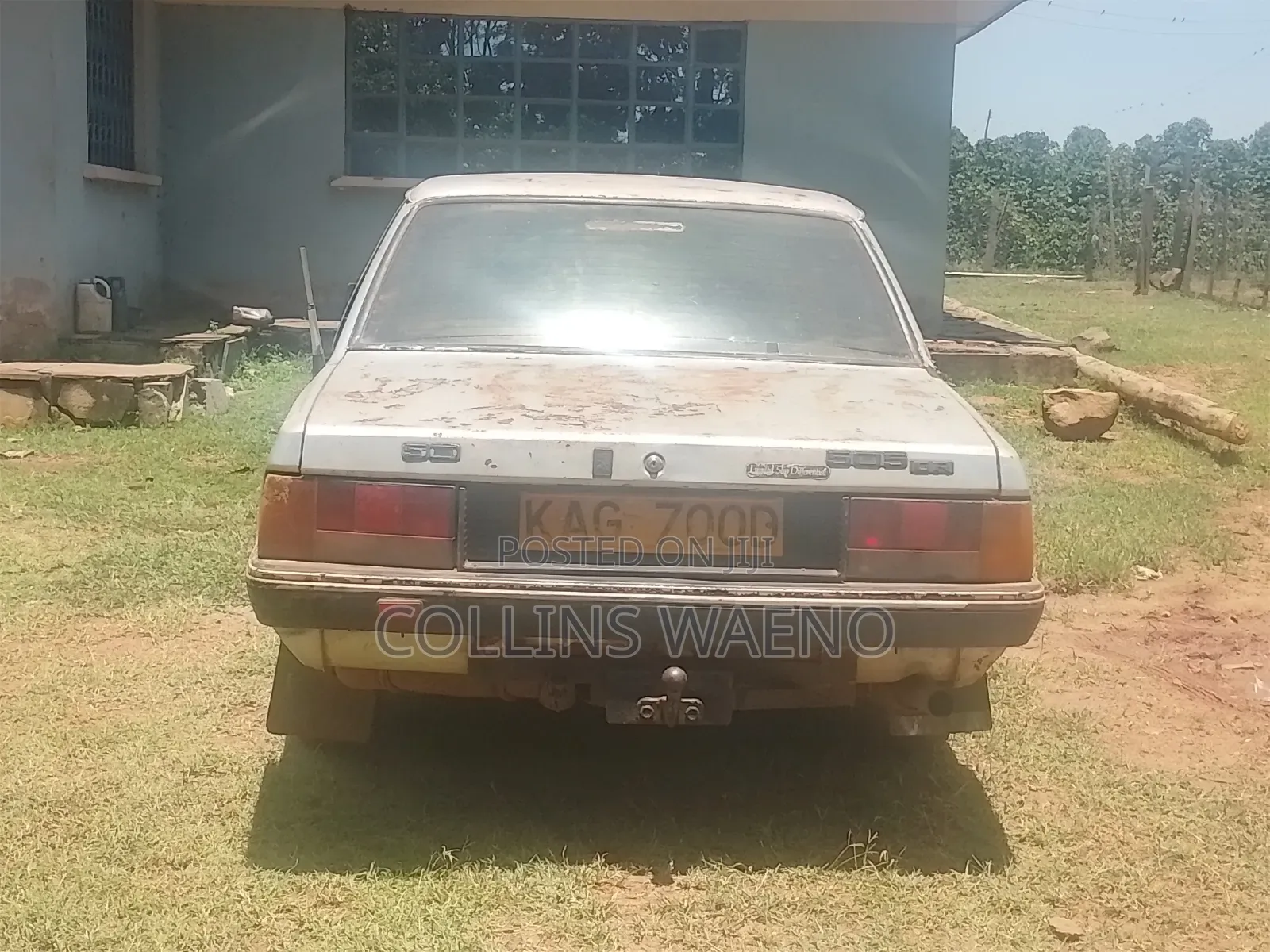 Peugeot 505 1989 Gray