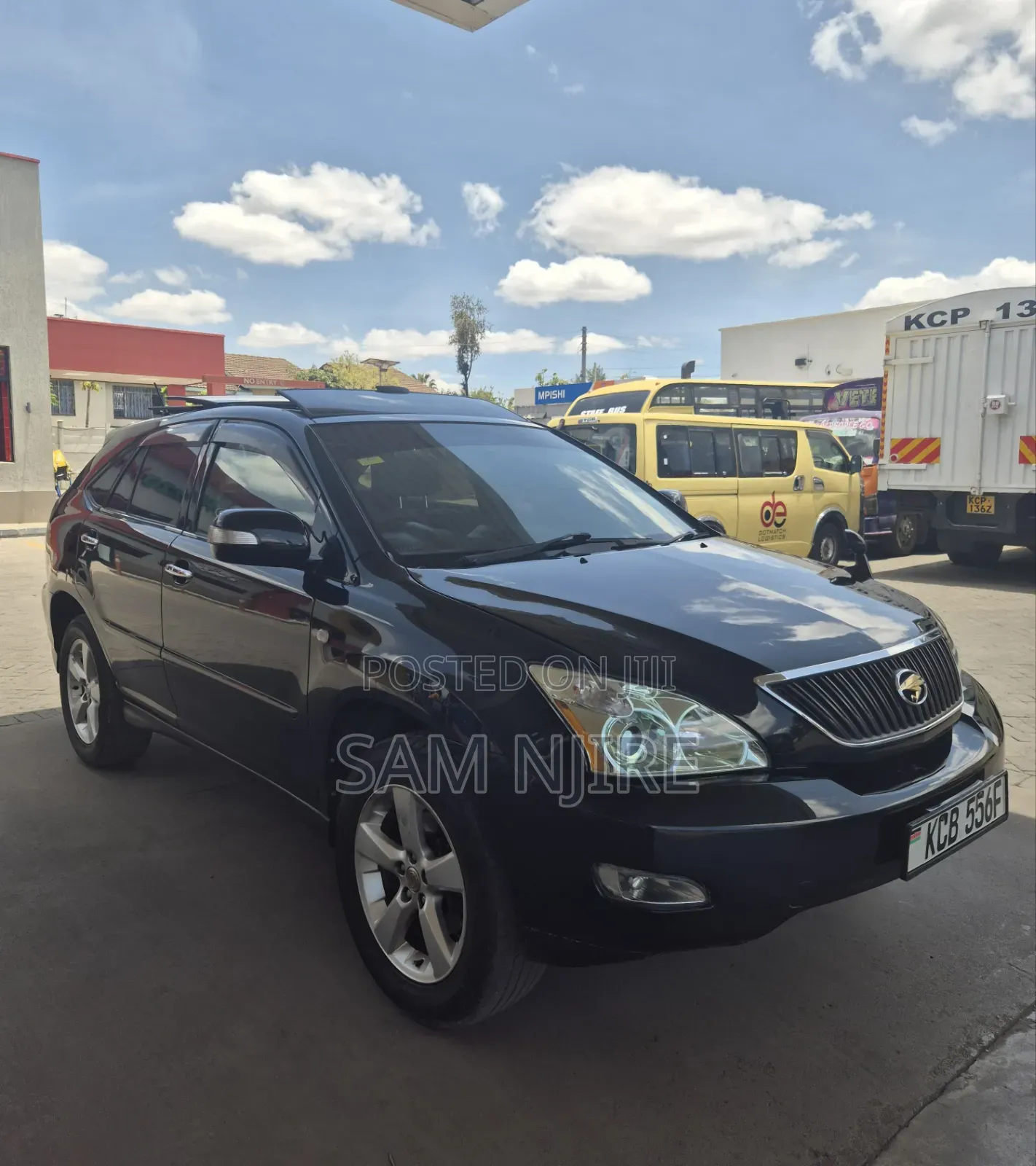 Toyota Harrier 2008 Black