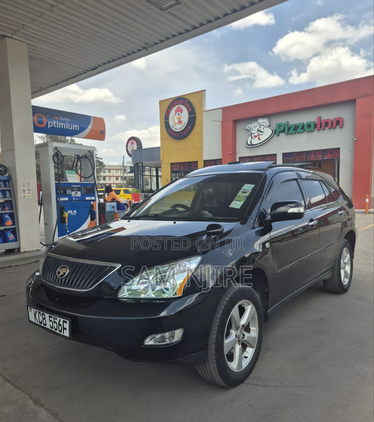 Toyota Harrier 2008 Black