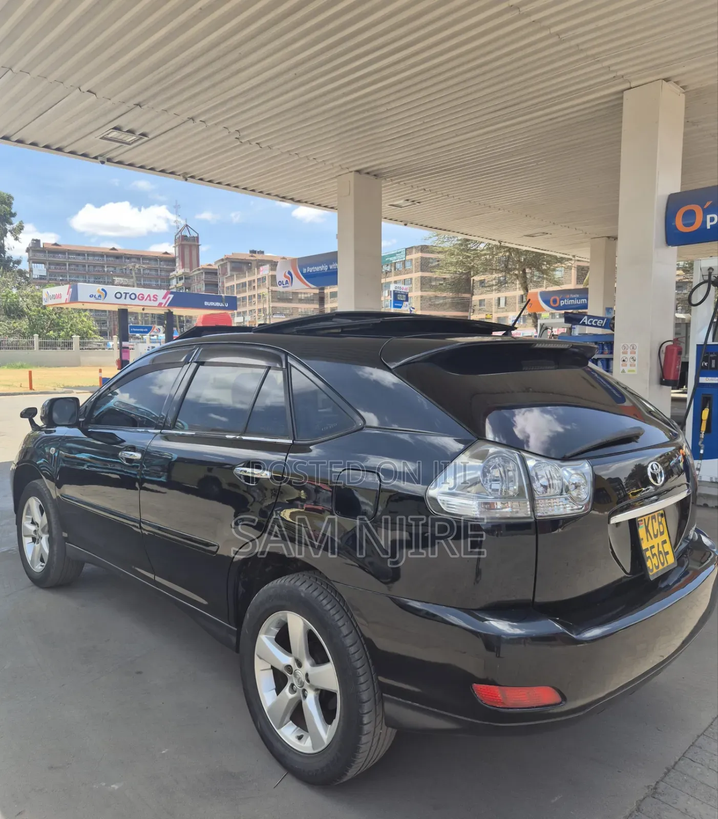 Toyota Harrier 2008 Black