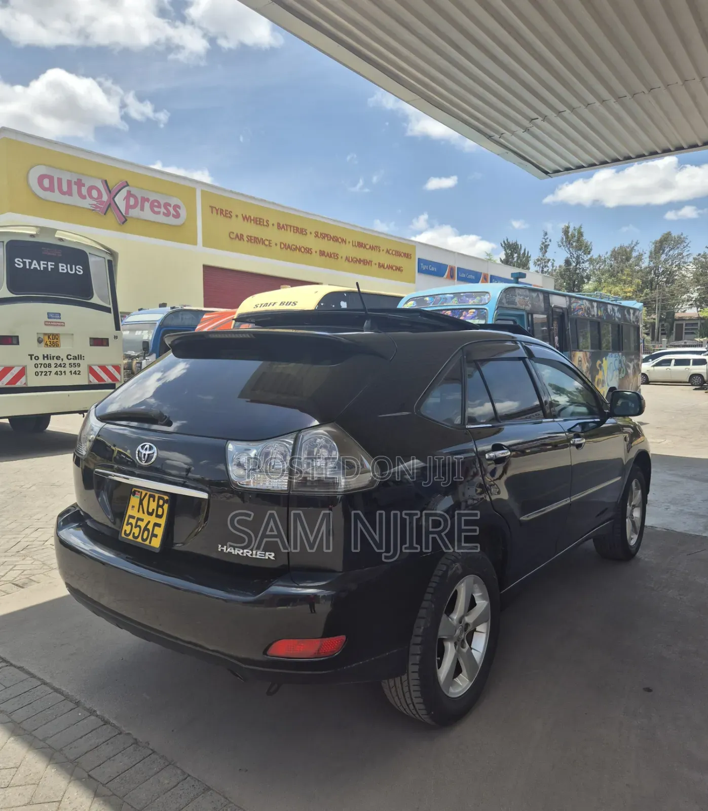 Toyota Harrier 2008 Black