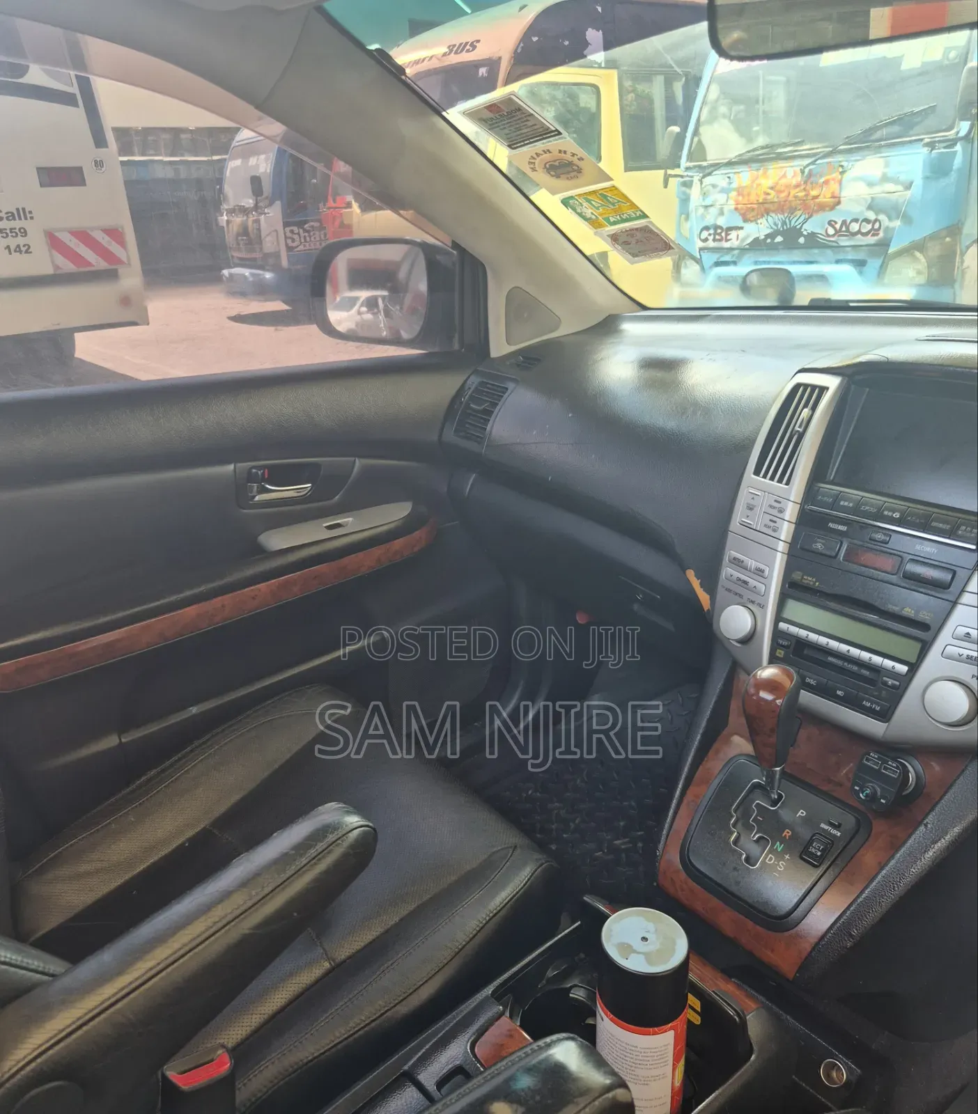 Toyota Harrier 2008 Black