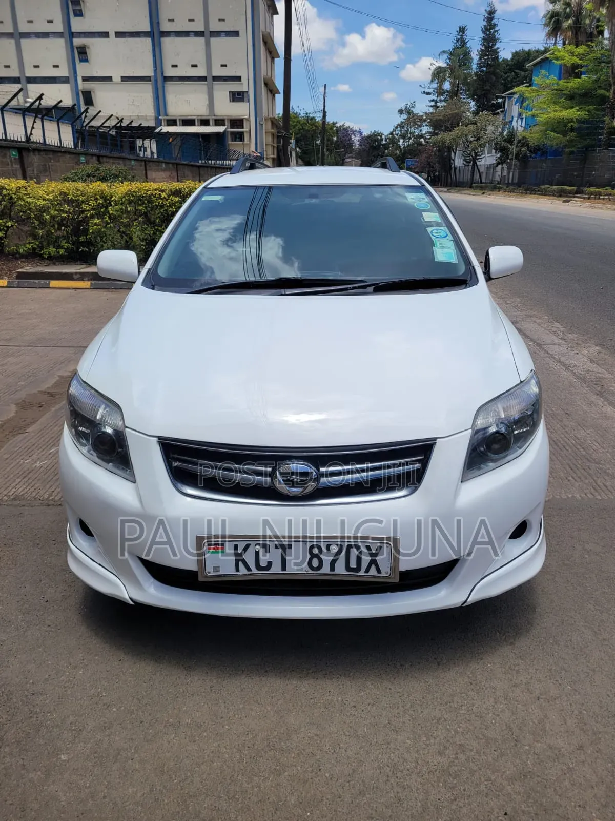 Toyota Corolla Fielder 2012 White