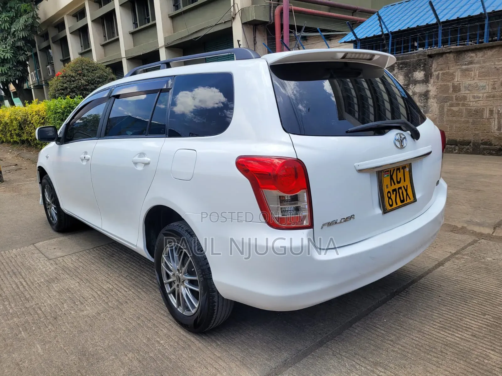 Toyota Corolla Fielder 2012 White