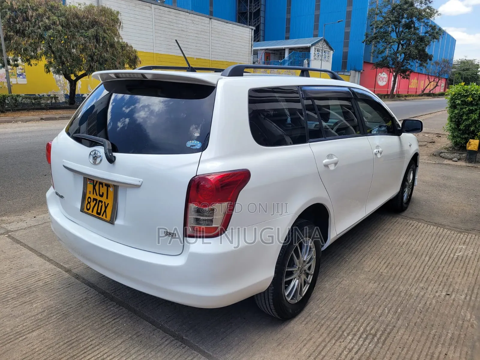 Toyota Corolla Fielder 2012 White