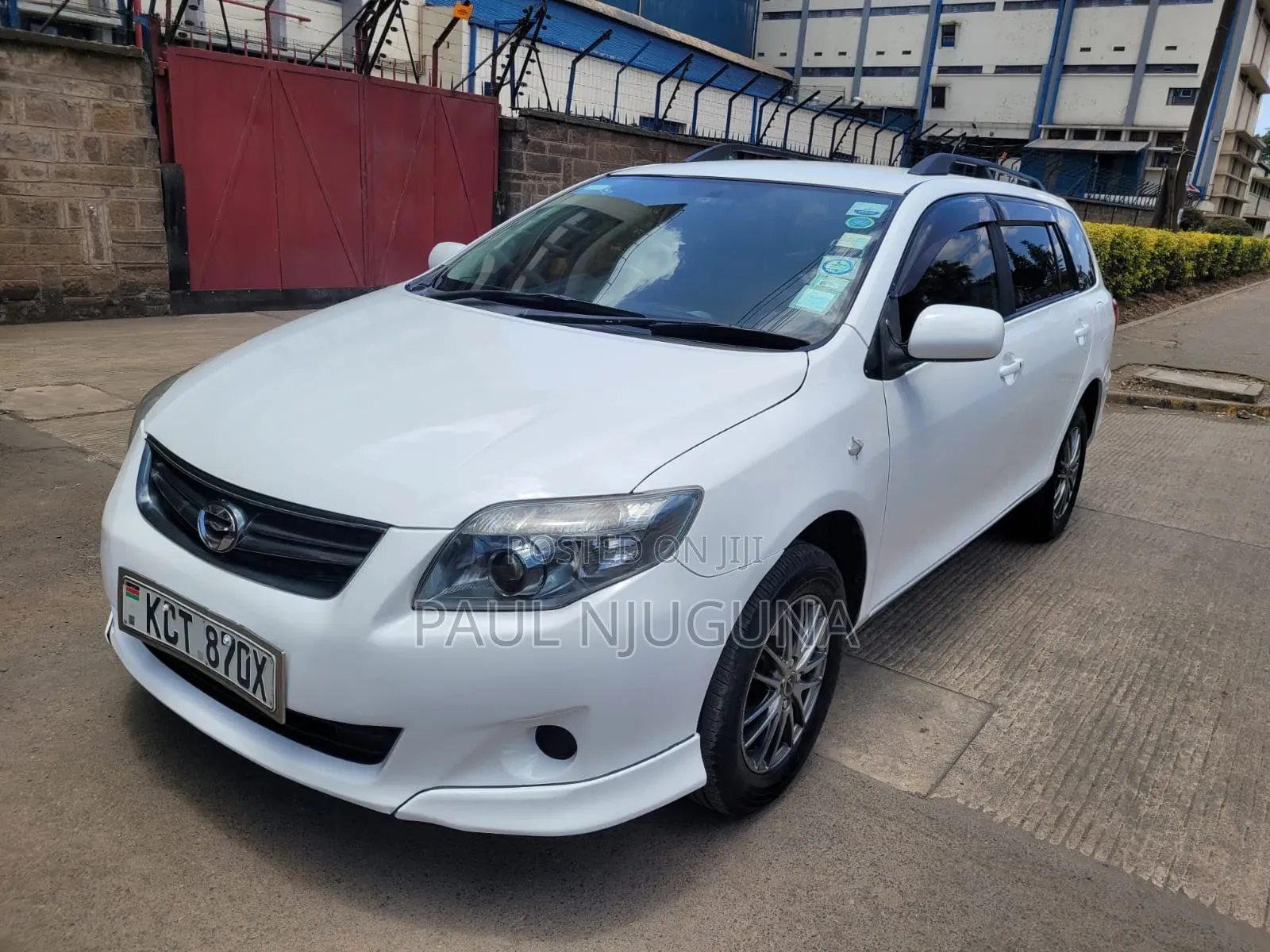 Toyota Corolla Fielder 2012 White