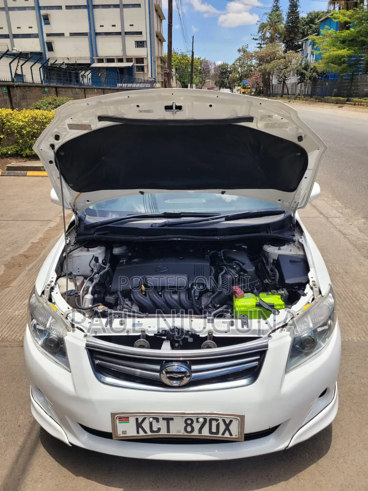 Toyota Corolla Fielder 2012 White